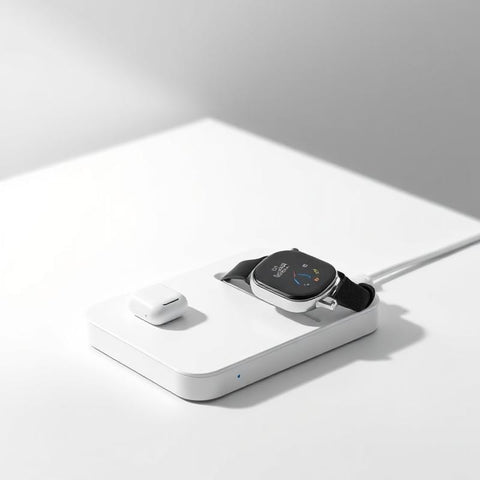 Carregador Sem Fios 3 em 1