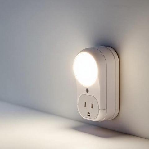 Luz Noturna LED com Sensor de Movimento