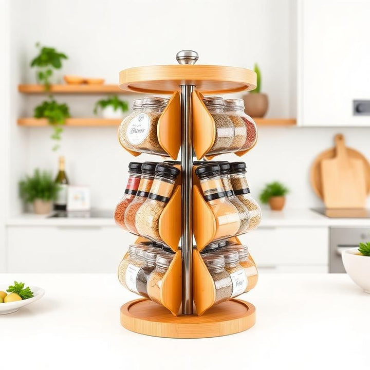 Organizador Rotativo de Temperos 360°